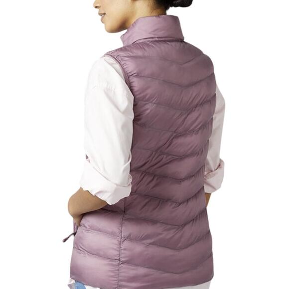 32 Degrees Quilted Lightweight Packable Pink Vest Women Medium NWT - Picture 3 of 5